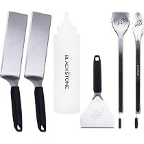 Kit Pulizia Piastra Barbecue – 12 Pezzi In Acciaio Inox Con Raschietto, Spugna E Pietra Pomice, Portatile