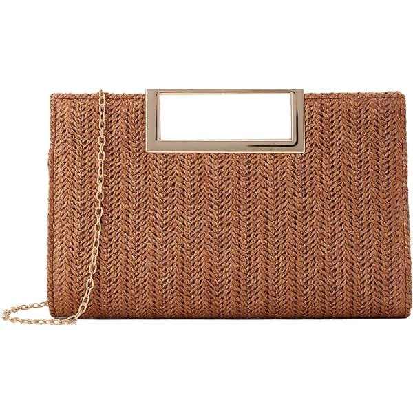 Sac à Main En Paille Tissé Pour Femmes, Sac à Main... – Grandado