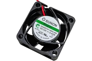 Ventola 12V DC 0,38W 40x40x20mm 9,3m³/h 4500U/Min 9,3m³/h Sunon HA40201V41000UA99