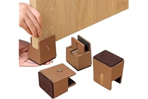 Ezprotekt rialzi per sedie regolabili da 2 pollici con morsetto a vite, rialzi per mobili per divani letto per impieghi gravosi, si adattano a un diametro delle gambe della sedia da 0'' a 1,5''