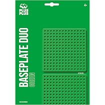 Plus-Plus 9603919 – Set Di Costruzioni Basic XXL Con 2000 Pezzi, 4 Piastre E 12 Ruote, Mattoncini Luminescenti, Per Bambini Dai 5 Anni - 5