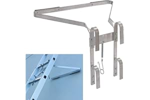 LUCN I Form Leiter Abstandsstabilisator für saubere Fenster Dach Dachrinne Lack Helfer, Leiter Stand Off I Form Eckleiter Bleiben Sichere Zubehörsicherheit Heavy Duty, Universal Fit Die meisten Leitern