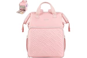 Leudes Sac à dos à tricoter, organiseur de fil à tricoter, grand sac fourre-tout, cadeau de Noël, étui pour transporter des projets, aiguilles à tricoter