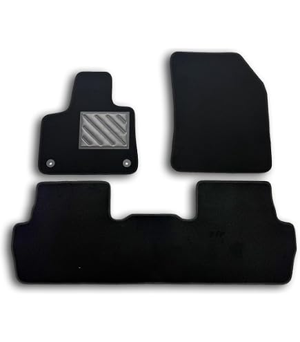 Coquille Coffre-Arrière Rubbasol Caoutchouc Sur Mesure Peugeot 5008 (5 & 7 Places) 2009-2016 - Noir