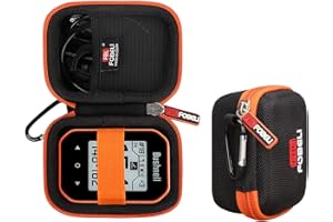 FBLFOBELI GPS-Hülle für Bushnell Golf Phantom 2 & 3 Slope Golf GPS Entfernungsmesser Handheld (Orange, nur Hülle)