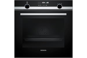 Siemens HB578GBS3, iQ500, built-in oven, 60 x 60 cm, activeClean pyrolysis self-cleaning, 3D hot air, quick heating, cookControl30 automatic programs, softMove, stainless steel