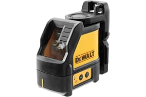 DEWALT DW088CG-XJ 2-Way Self Levelling Cross Line Green Beam Laser with Carry Case
