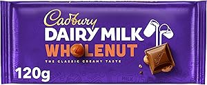 Cadbury Dairy Milk Whole Nut Bar 120 g|200