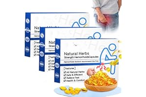 SPAYEIM Capsules d'hémorroïdes à base de plantes naturelles, capsules naturelles de soulagement des hémorroïdes, capsules d'hémorroïdes, soulagement rapide des hémorroïdes (3box)