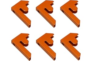 Monster Racking Aqua RAX Garage étagère connecteur Clips, Lot de 6, étagère de rangement Connecteurs