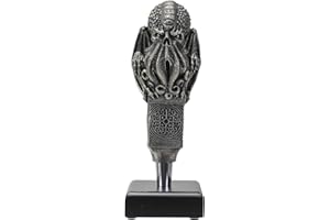 PACIFIC GIFTWARE Poignée de robinet de bière gothique fantaisie pour brassage maison, robinet universel standard, décoration CTHULHU - Compatible avec la plupart des filetages 9,5 mm