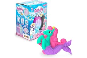 MEGGA EGG Galupy Mermaid - Einhorn schlüpfendes Ei, magisches Überraschungsei mit Einhorn Figur zu sammeln, Rosa