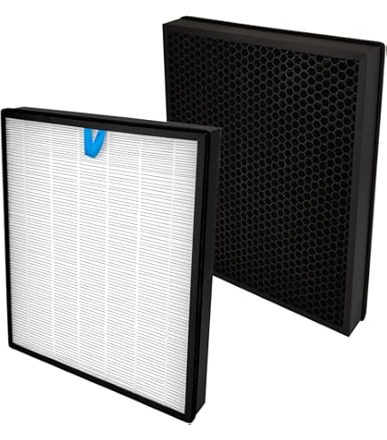 Filtri Ricambio PUREBURG HEPA H13 Per Purificatore LEVOIT Vital 100S Smart | 3 Stadi Con Carbone Attivo - Foto 11