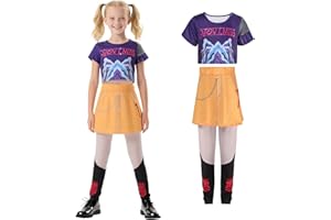 XehCaol Demon Kostüm Oberteil Hose Mädchen Tänzerin Verkleidung Halloween-Kostüm Cosplay-Outfits