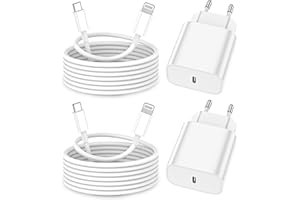 FEEL2NICE iPhone Ladekabel, [MFi-Zertifiziert] 2er Pack 25W iPhone Ladegerät Apple Ladekabel 2M, USBC Schnellladegerät mit USB C auf Lightning Kabel für i Phone 14 13 12 11 Pro Max XS XR X 8 7 6 Plus 5 iPad