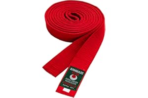 Kamikaze Cintura di Colore - Rosso - 3/250 cm