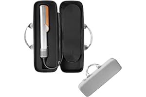 CBDYWVR Mallette rigide pour lisseur Dysons Airstrait Straightener, étui de voyage étanche à l'eau et à la poussière, étui de protection portable pour fer à lisser Dysons Airstrait (gris02)