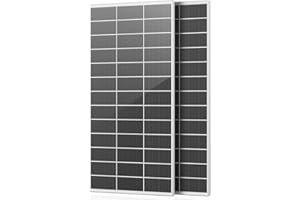 Rvpozwer 440W PV Modul für 12V Batteries, N-Type Monocrystalline Solar Module, 2 x 220W Solar Panel, 18BB Solar Panel für Caravan, Yacht, RV, Jardín, Boot