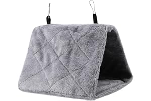 Antilog Vogel-Hängematte, weiches Plüsch-Hängematten-hängendes Käfig-Zelt für Vogel-Papageien-Winter-warmes Bett-Haustier-Spielzeug(#5)