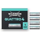 Wilkinson Sword Quattro Titanium 4 Yedek Kartuş 1 Paket (1 x 0.200 g)