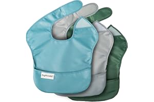 Tiny Twinkle EB3-P5 Set di 3 Bavaglini Design in Repeltex Impermeabile Smanicati - 80 g