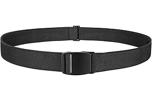 WHIPPY Women Invisible Belts, Adjustable Elastic Belt Women Stretch Belt with Flat Buckle Ladies No Show Waist Belts for Jeans Dresses Pants