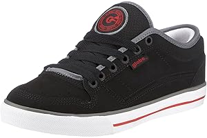 Globe TB GBTB, Scarpe Sportive da Uomo, Skateboard, Nero/Rosso, 10036