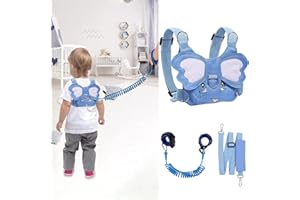 YIOMXHI Elefant Anti Verloren Kinder Sicherheitsleine, KinderLeine Sicherheit Handgelenk, Sicherheitsgurt Leine für Kinder,Weglaufen Kinder Gürtel Handgelenk Link,Anti-lost Harness Kleinkindgürtel für Draußen