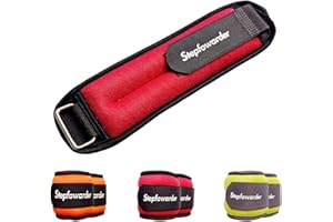 Stepfowarder Ankle/Wrist Weights a Pair Available in 0.3kg, 0.5kg, 1.0kg, Comfort and Security Perfect for Kids Women & Men, Walking, Dance, Aerobics, Cardio Exercises