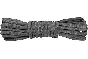 Kilter Premium Strong Round 4mm Shoelaces for Hiking, Outdoor Work, Steel Toe Cap, Walking Boots, Shoes & Fashion Trainers