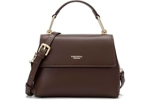 Carlheim, Gotland Oryginalna skórzana kolekcja, Grace Genuine Leather Handbag (Brown), br?zowy, Taille unique