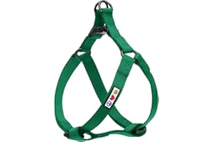 Pawtitas Small Dog Harness Adjustable Dog Harness No Pull Harness For Dogs Solid Color S Lush Green Harness