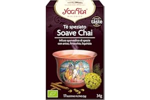 Yogi Tea Infusión de Hierbas Sweet Chai - 17 bolsitas