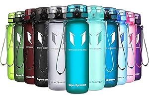 Super Sparrow Botella de Agua Deportiva -350ml & 500ml & 750ml & 1000ml - Sin BPA