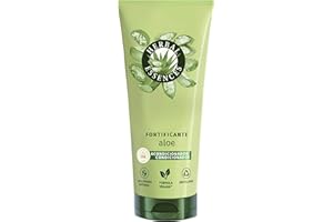 Herbal Essences Acondicionador Fortificante Con Aloe, 250 ml, Para Hidratar Y Nutrir El Pelo Muy Seco, Aroma A Jazmín, Vegano
