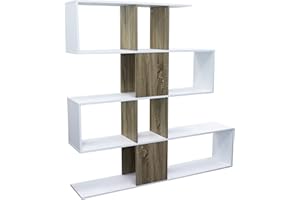 MILANI HOME S.R.L.S. Milani Home - Libreria Contemporanea - Design in legno - Design per salotto, soggiorno - 145x29x145 h