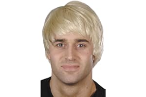 Smiffys Herren Kurze Perücke Halloween