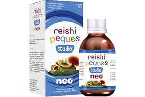 NEO | Reishi Neo Peques Studio - 150 gr | Jarabe infantil a base de Reishi, Vitamina C y Vitamina B5 - Mejora la concentración
