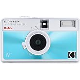 KODAK EKTAR H35N Yarım &Ccedil;er&ccedil;eve Film Kamera, 35 mm, Yeniden Kullanılabilir, Odaksız, Ampul Fonksiyonu, Dahili Yıldız Filtresi,