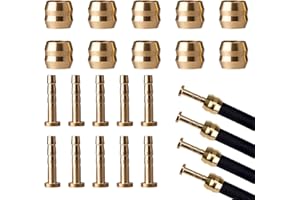 WITEUP BH59 - Set di 10 freni a disco, tubo idraulico a disco, inserto per tubo d'oliva, inserto per tubo per bicicletta, inserto d'oliva, spina d'oliva per cambio Shimano