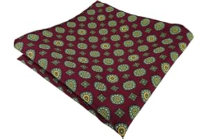 TigerTie diseñador Pañuelo de seda en lunares - pañuelo 100% de seda