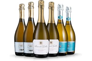 LAITHWAITES WINE Laithwaites Prosecco Selection - Case of 6 Mixed Bottles (75cl) - Prosecco - Fresh & Light, Tasting Notes of Apples, Pears & Citrus