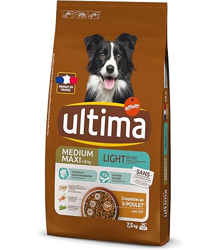 Ultima Croquettes Pour Chien Mini (1-10 Kg) Adulte Riche En Poulet