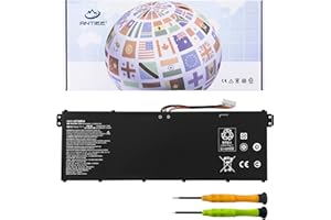 ANTIEE AP16M5J Laptop Battery for Acer Aspire 1 A114-31 A114-32 Aspire 3 A314-31 A314-32 A314-41 A315-21 A315-21G A315-31 A315-32 A315-33 A315-41 A315-51 A315-53 A315-53G A315-21-95KF 2ICP4/80/104