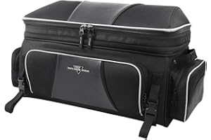 NELSON-RIGG Nelson Rigg NR-300 Route 1 Traveler Tour Trunk Bag, Black Harley Davidson Ultra, Indian Roadmaster, Honda Gold Wing