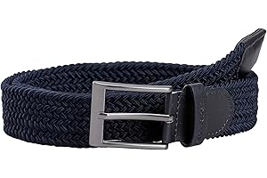 Redbridge Elastyczny pasek dla mężczyzn i kobiet, pleciony, elastyczny pasek unisex