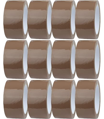 Waytex Nastro Adesivo Da Imballaggio Pro Bianco: 18 Rotoli Silenziosi, 66m X 50mm, Spessore 50 Micron