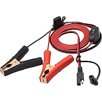 Connettore Sae Clip Coccodrillo Scollegamento Rapido Cavo Prolunga SAE