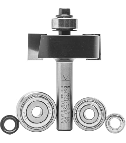 CMT Frezen HW Kantenfrees met geleidelager S=8 D=12.7 I=25 L=70.7 Z2 | 906.127.11