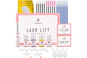 CICI LASH Lash Lift Kit | Professional Instant Perming, Lifting & Curling for Eyelashes | Semi-Permanent Salon & DIY Home Use | Includes Eye Shields, Pads, and Accessories